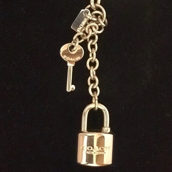 Coach Accessories Coach Lock Keychain And Purse Charm Poshmark